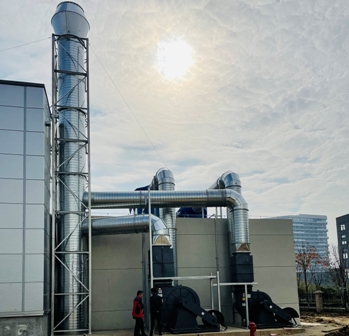 中航德榮鋁合金打磨除塵系統