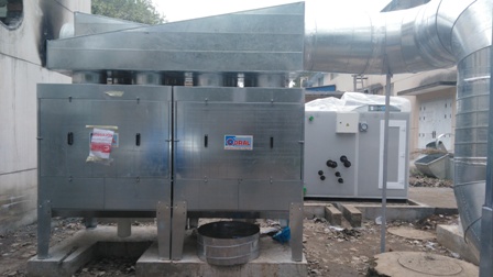 618所水簾噴漆房?jī)艋到y(tǒng)項(xiàng)目