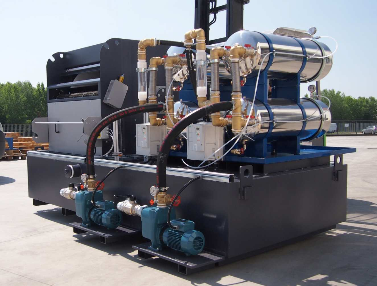 精度為3mm的冷卻液集中凈化